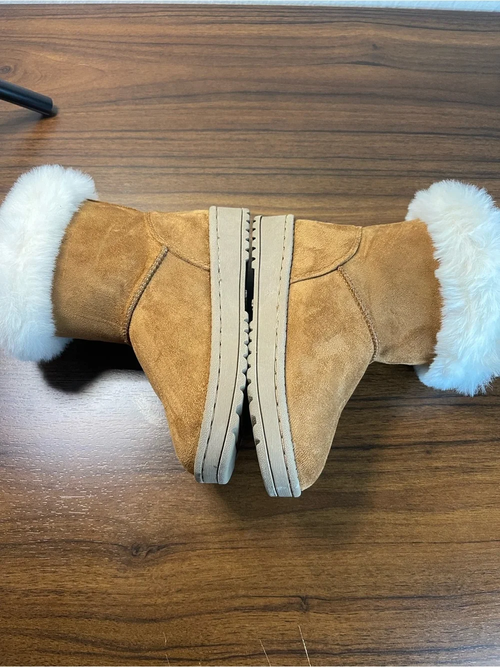 White Mountain Kids Ankle Bootie Brown 11M